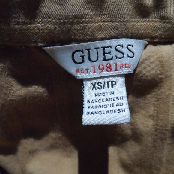 Guess - Blouse Buttons - sz., XS - Picture 2 of 6